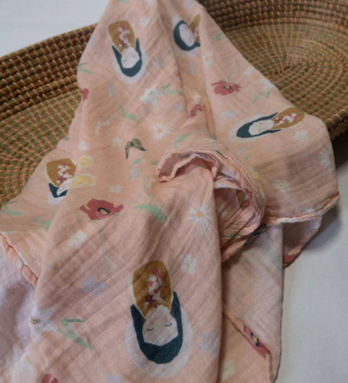 French Spring Swaddle