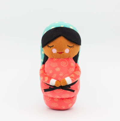 Mini Our Lady of Guadalupe Plush Doll