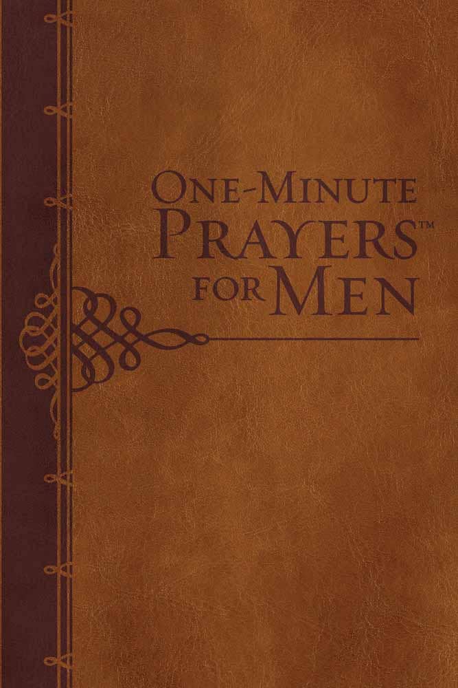 One Minute Prayers  for Men- Milano Softone, Book