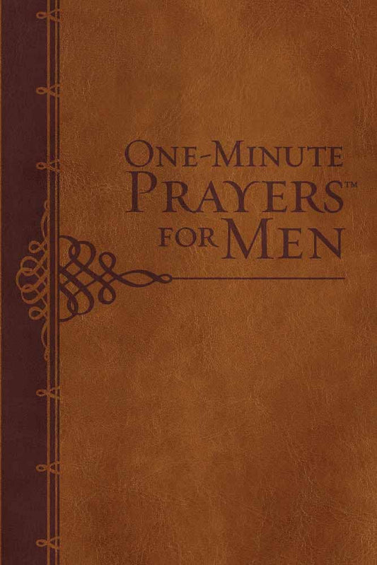 One Minute Prayers  for Men- Milano Softone, Book