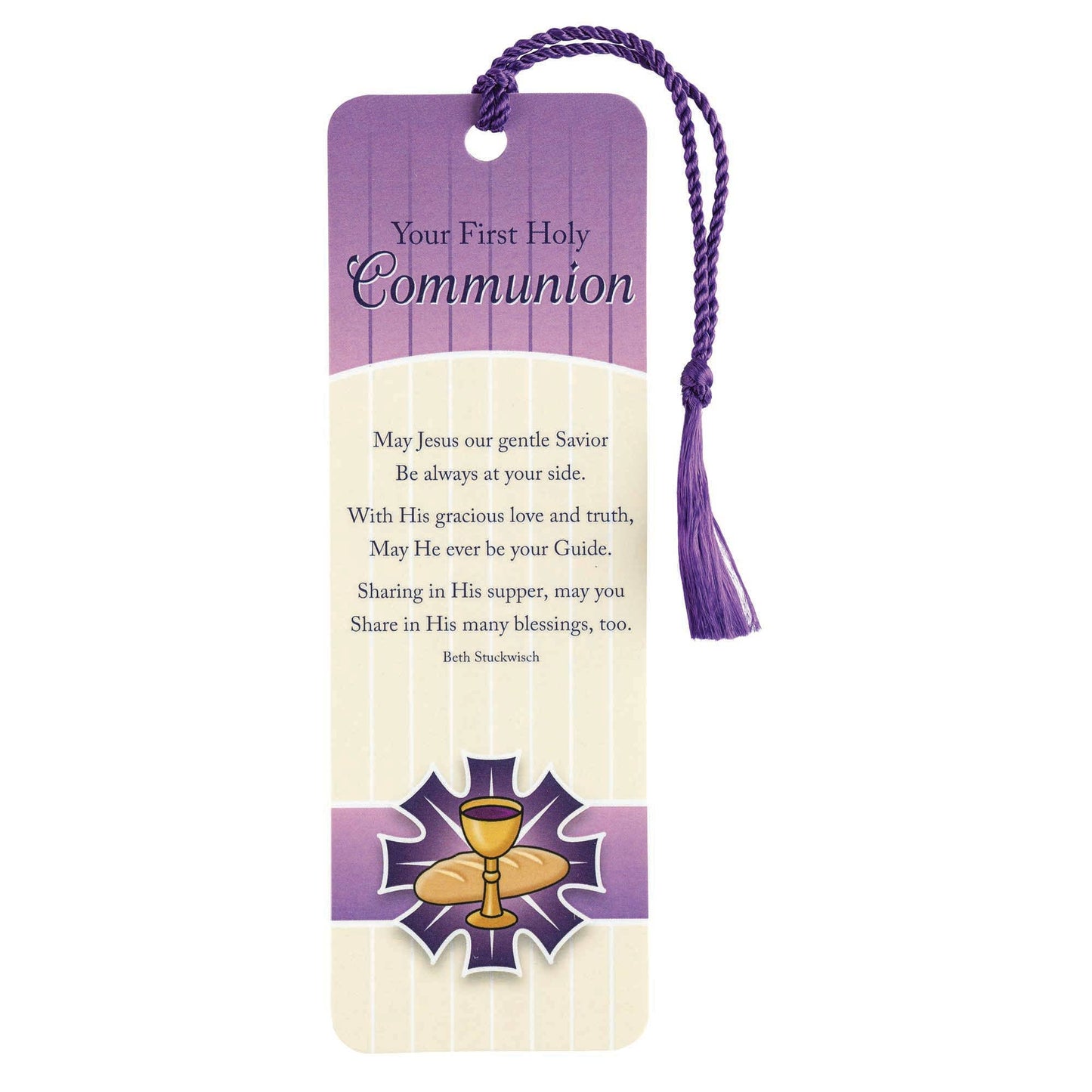 Bookmark Tassel Communion  Paper 2X6
