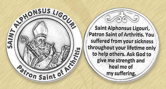 St. Alphonsus / Arthritis Pocket Token
