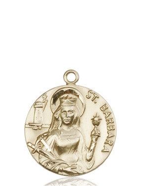 St. Barbara Round Medal