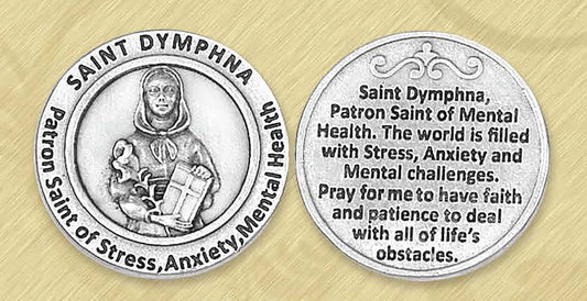St. Dymphna / Mental Health Pocket Token