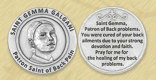 St. Gemma / Back Pain Pocket Token