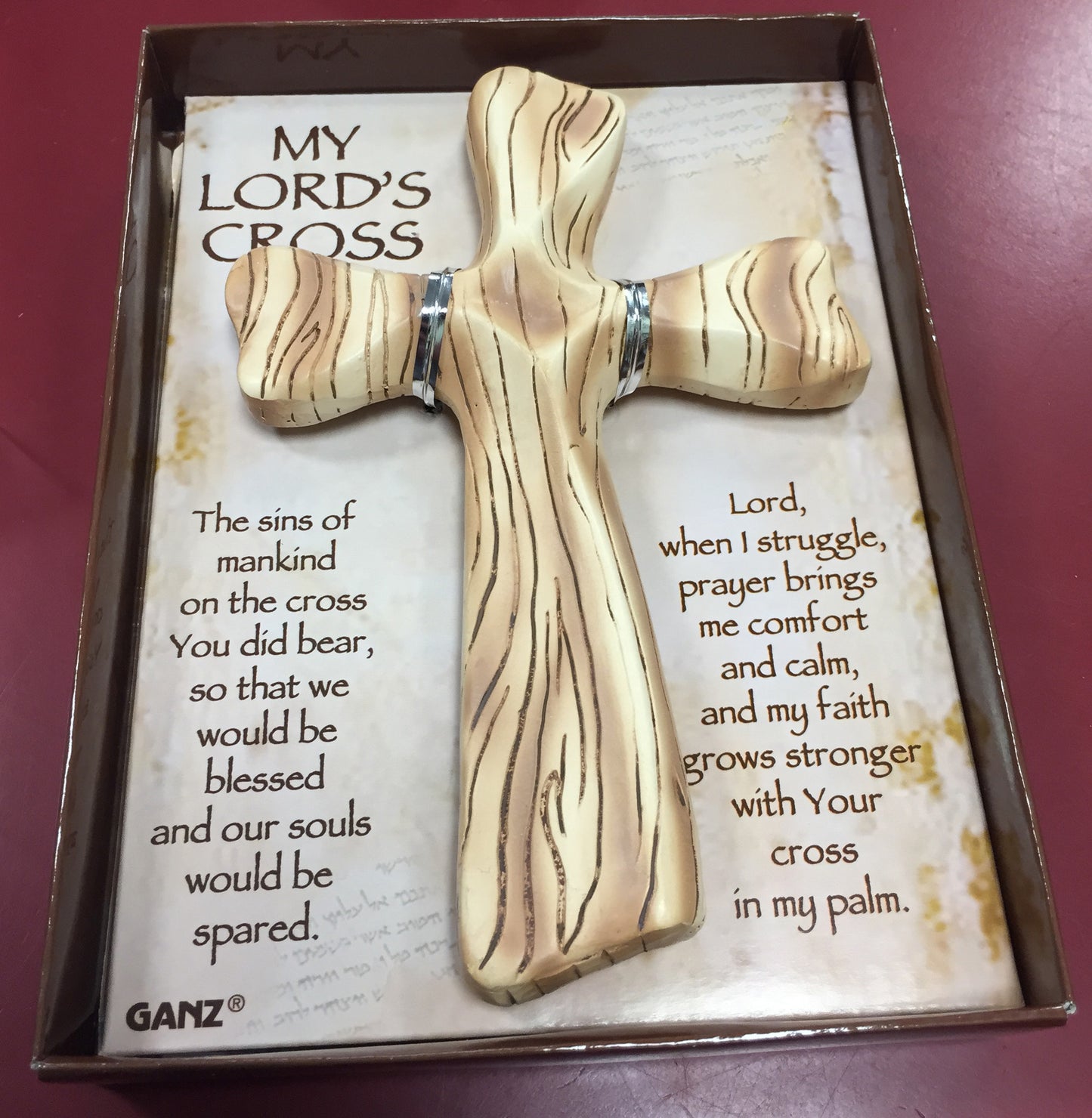 My Lord's Palm Cross- Large