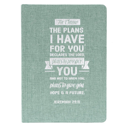 I Know the Plans Hardcover Journal