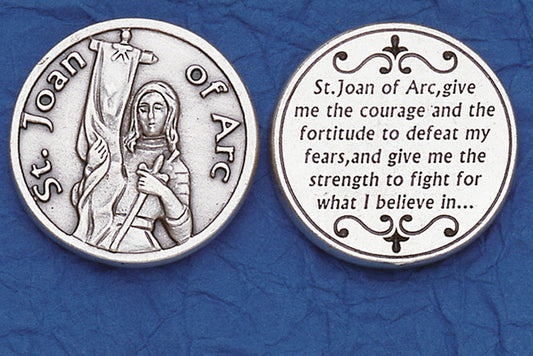 St. Joan of Arc Pocket Token