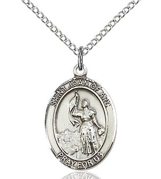 St. Joan of Arc Oval Medal