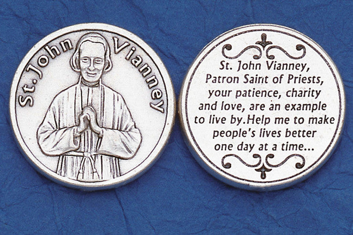 St. John Vianney Pocket Token