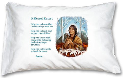 St. Kateri Prayer Pillowcase