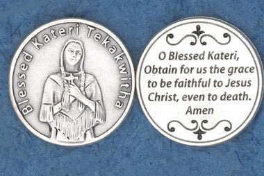 Blessed Kateri Pocket Token