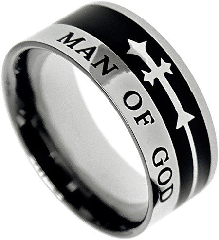 A-Cross Ring "Man of God"