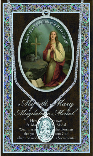 St. Mary Magdalene Pewter Medal