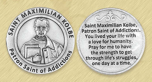 St. Maximilian Kolbe / Addiction Pocket Token