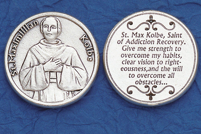 St. Maximilian Kolbe / Addiction Pocket Token