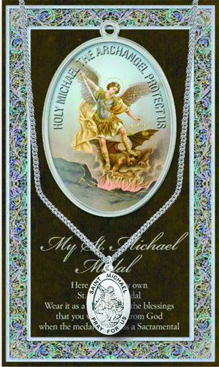 St. Michael Pewter Medal