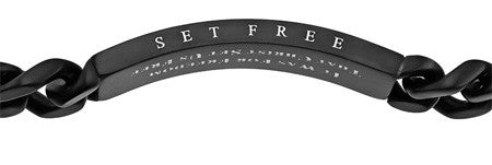 Black Neo Bracelet "Freedom"