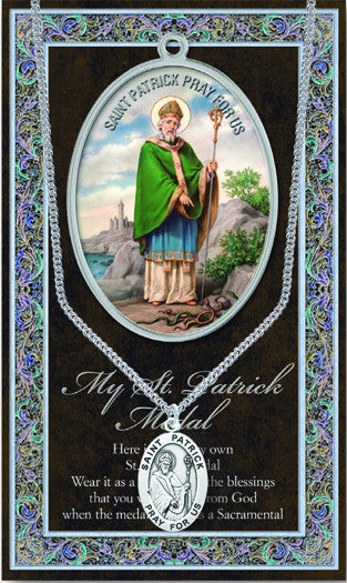 St. Patrick Pewter Medal