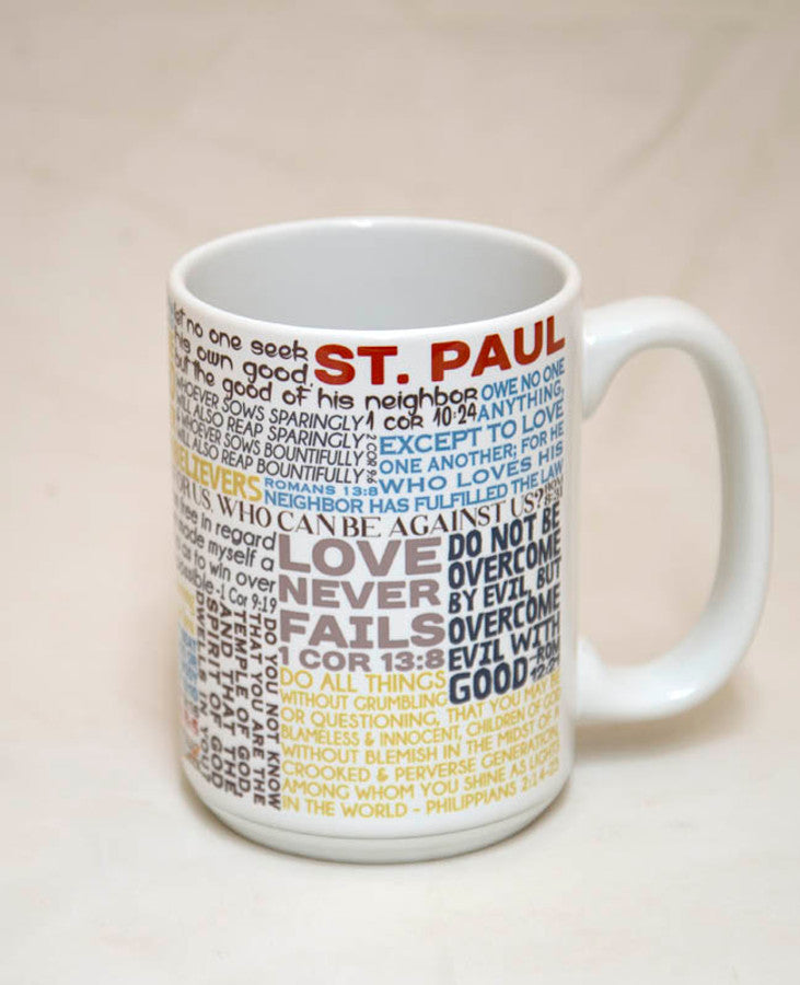Saint Paul Quote Mug