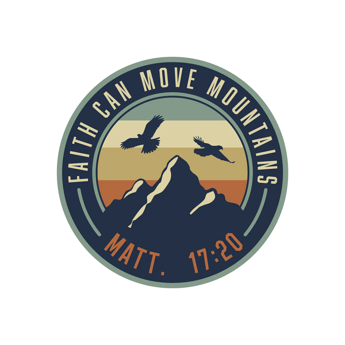Move Mountains Vinyl Sticker
