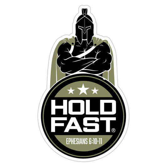 Hold Fast Soldier Vinyl Sticker