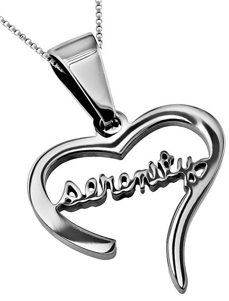 "Serenity" Heart Necklace