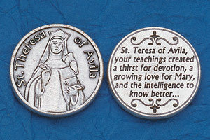 St. Teresa of Avila Pocket Token