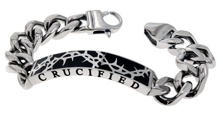 Crown of Thorns Bracelet "Crucified"