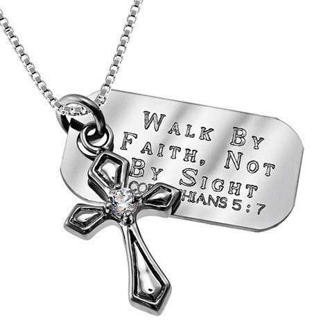 "Walk By Faith" Necklace