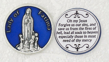Lady of Fatima Pocket Token