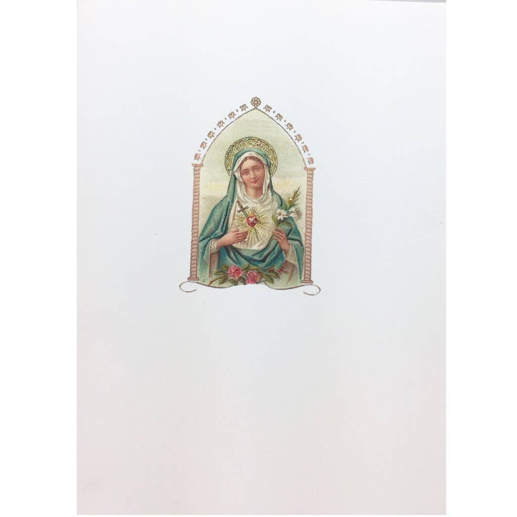 Immaculate Heart of Mary Card