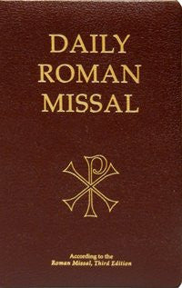 Daily Roman Catholic Missal, 7th Ed. Padded Hardcover (Black or Burgundy)