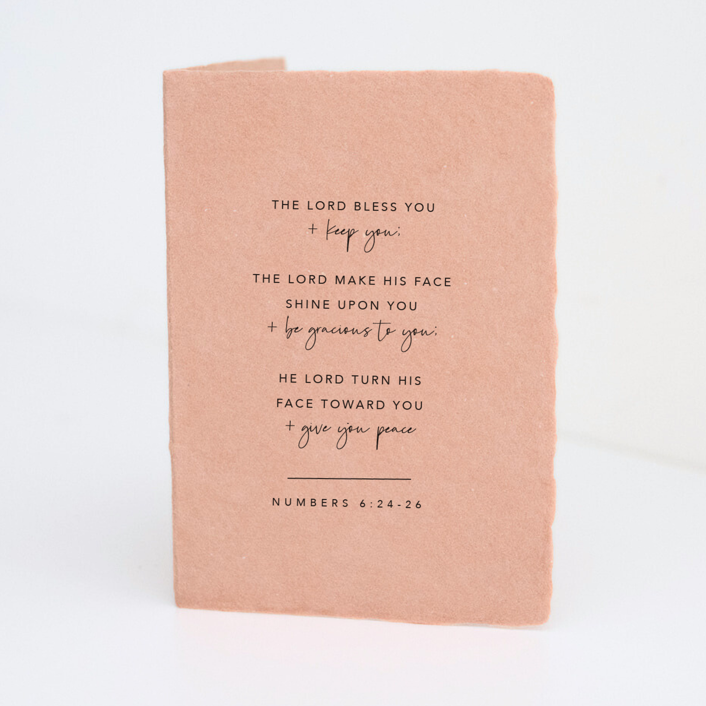"Lord Bless You & Keep You" Greeting Card