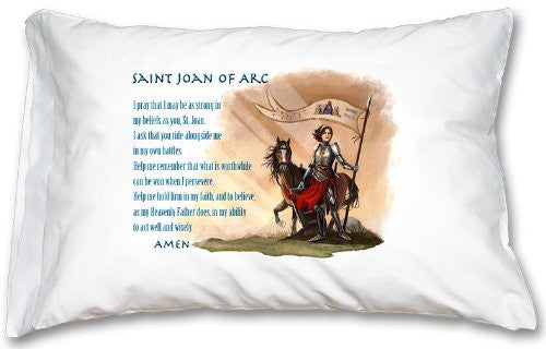 St. Joan of Arc Prayer Pillowcase