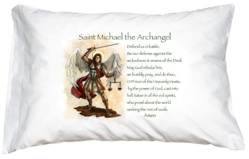 St. Michael Prayer Pillowcase