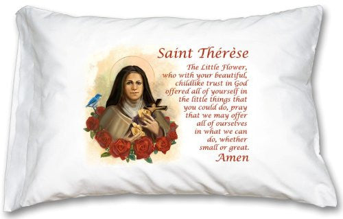 St. Therese Prayer Pillowcase